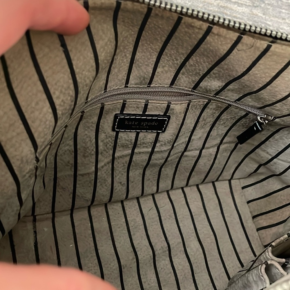 Kate Spade black leather shoulder bag - Picture 7 of 11